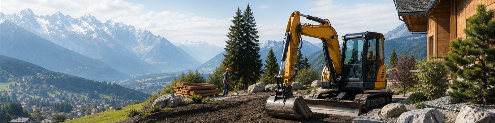 Travaux forestiers · Terrassement · Aménagements extérieurs - Sylvain Bullat Sàrl